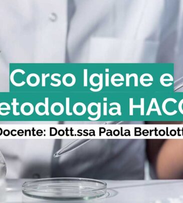 Corso online di AGGIORNAMENTO HACCP e/o per ADDETTO HACCP | 4 ore